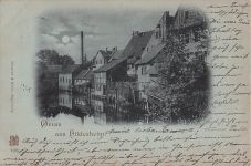 Gruss aus Hildesheim - Litho