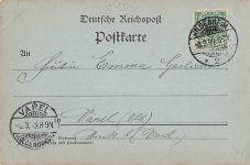 Gruss aus Hildesheim - Litho