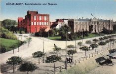 DÜSSELDORF. Kunstakademie und Museum.