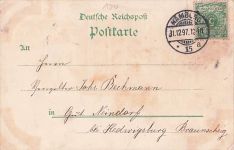 Hamburg. 1 alte Orig.- Ansichtspostkarte