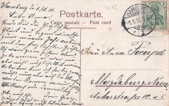 Ansichtskarte Alt-Hamburg, Fleet b. Grimm mit Booten