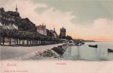 Alte AK Eltville am Rhein - Rheinallee - Verlag Ph. Schott