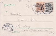 Weinstuben Kempinski Berlin Flaschenfrau Postkarte Deutschland Werbung