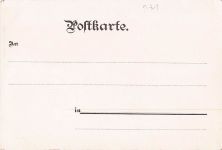 Lithographie „Gruss aus Karlsruhe
