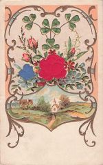 AK Großbritannien (Dorset) – Gelaufen 1907 mit Edward VII. Briefmarke