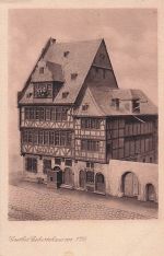 AK Goethes Geburtshaus in Frankfurt am Main