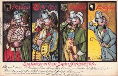 Alte AK Salvator in vier Jahrhunderten München 1902 Ottmar Zieher Elberfeld Bier