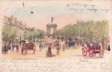 Litho Paris VIII, Avenue des Champs-Élysées, Triumphbogen