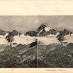 Switzerland Glaciers - Gletscher - Stereokarte