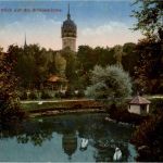 Wittenberg - Blick auf die Schlosskirche