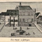 Der Marrkt zu Göttingen