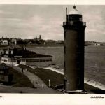 Nordseebad Cuxhaven - Leuchtturm mit See-Pavillon