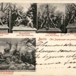 Berlin - Die Jagdgruppen am grossen Stern im Tiergarten