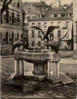Baden-Baden - Reiherbrunnen in der Sofienstrasse