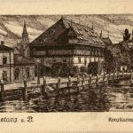 Konstanz - Konziliumsgebäude - Künstler Rudi Müllers