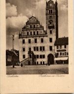 Oschatz - Rathaus am Turm