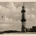 Warnemünde - Leuchtturm und Wetteranzeiger