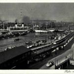 Hamburg Hafen mit Überseebrücke