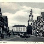 Rinteln - Markt mit Rathaus