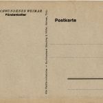 Verschwundenes Weimar - Fürstenkeller - Künstler Kurt Halboth