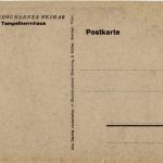 Verschwundenes Weimar - Tempelherrnhaus - Künstler Kurt Halboth
