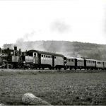 Lok E 3/3 zwischen Haltingen und Kandern oberhalb Wollbach 1973