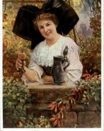 Elsässer Winzerin - Künstler H. Hoffmann