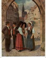 Strassburg - Ein Wiedersehen - Künstler H. Hoffmann