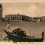 Venezia - Panorma con Gondola