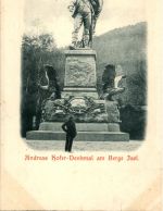 Innsbruck - Andreas Hofer Denkmal - Rückseite Schloss Weiherburgg