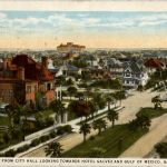 Galveston - Birds Eye view from city hall