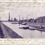Gruss aus Herne - Hafen und Zeche Friedrich der Grosse