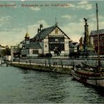 Duisburg - Ruhrort - Hafenpartie an der Schiffsbörse