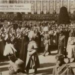 Beisetzung der Kaiserin - Kronprinzessin mit Prinz Eitel friedrich
