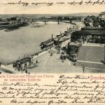 Dresden - Brühlsche Terasse und Elbquai