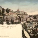 Luxembourg - Vue prise des caserne des volontaires