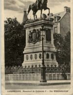 Luxembourg - Monument de Guillaume II