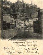 Luxembourg - L Alzette au Gund