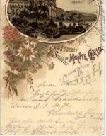Souvenir de Monte Carlo - Litho Künzli