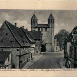 Bad Gandersheim - Marktplatz mit Stiftskirche