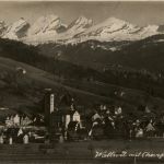 Wattwil mit Churfirsten