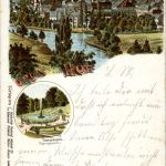 Gruss aus Hof - Litho