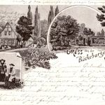 Gruss vom Bückeburger Kluss - Litho