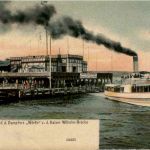 Heringsdorf - Abfahrt des Dampfers Wörth