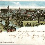 Gruss aus Hof - Litho