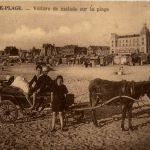 Berck-Plage - Voiture de malade sur la plage