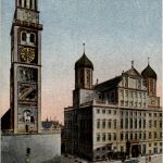Augsburg - Rathaus und Perlachturm