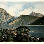 Traunkirchen mit Traunstein