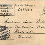 Gruss vom Hermanns Denkmal - Litho
