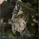 Rübeland - Felsen mit Höhlenbär